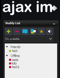 Ajax IM, un messenger para tu web