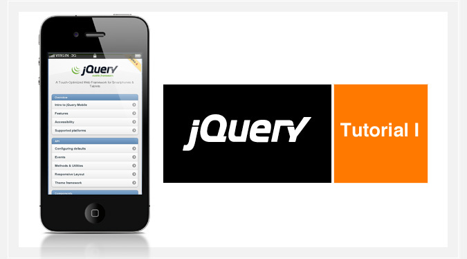 Web App con jQuery Mobile. Tutorial I.