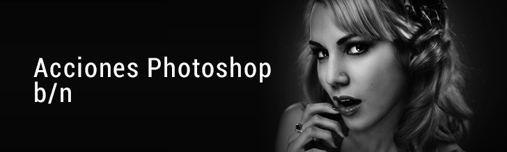 20 Acciones Photoshop Gratis, para fotografía en blanco y negro.