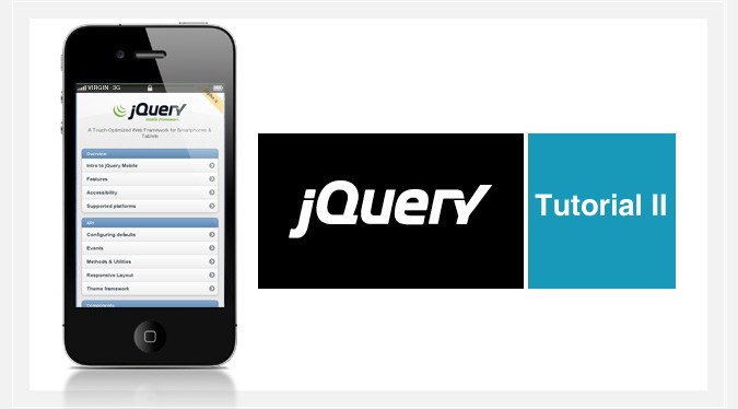 Tutorial de jQuery Mobile II. Transición de páginas