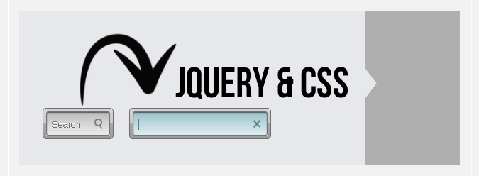 Buscador elástico con jQuery y CSS
