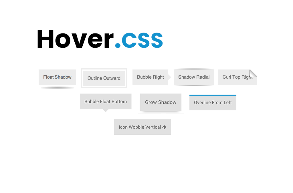 Efectos hover para botones con CSS3