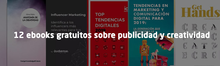 12 ebooks gratuitos sobre publicidad y creatividad