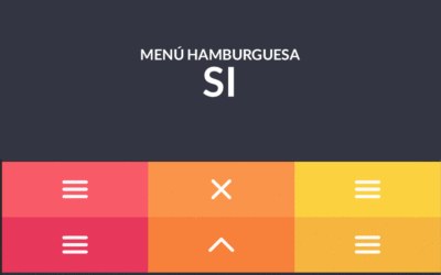 Diseño de interfaz, menú hamburguesa. Animaciones gratis !!!