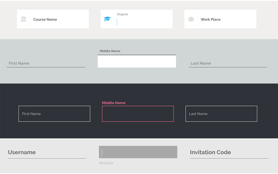 Impresionantes efectos CSS para tus Input